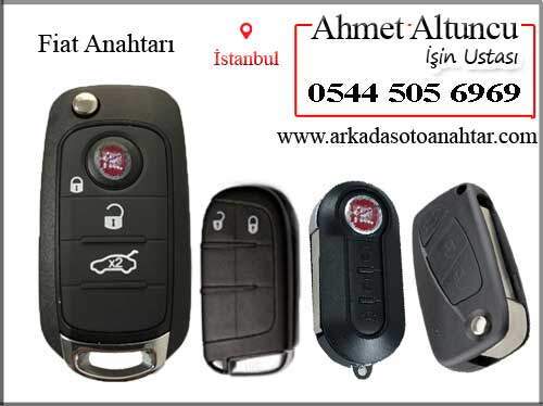 Fiat 500l Smart Anahtar Oto Anahtari Immobilizer Anahtar